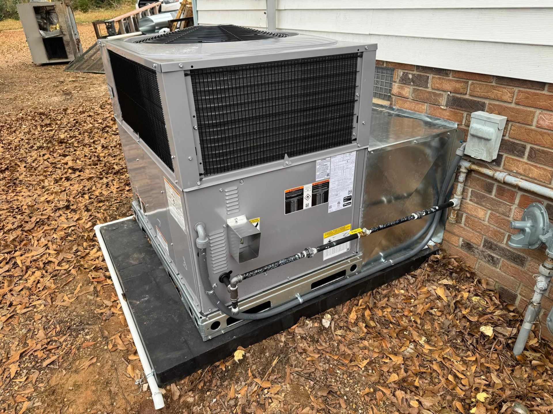 Package unit install