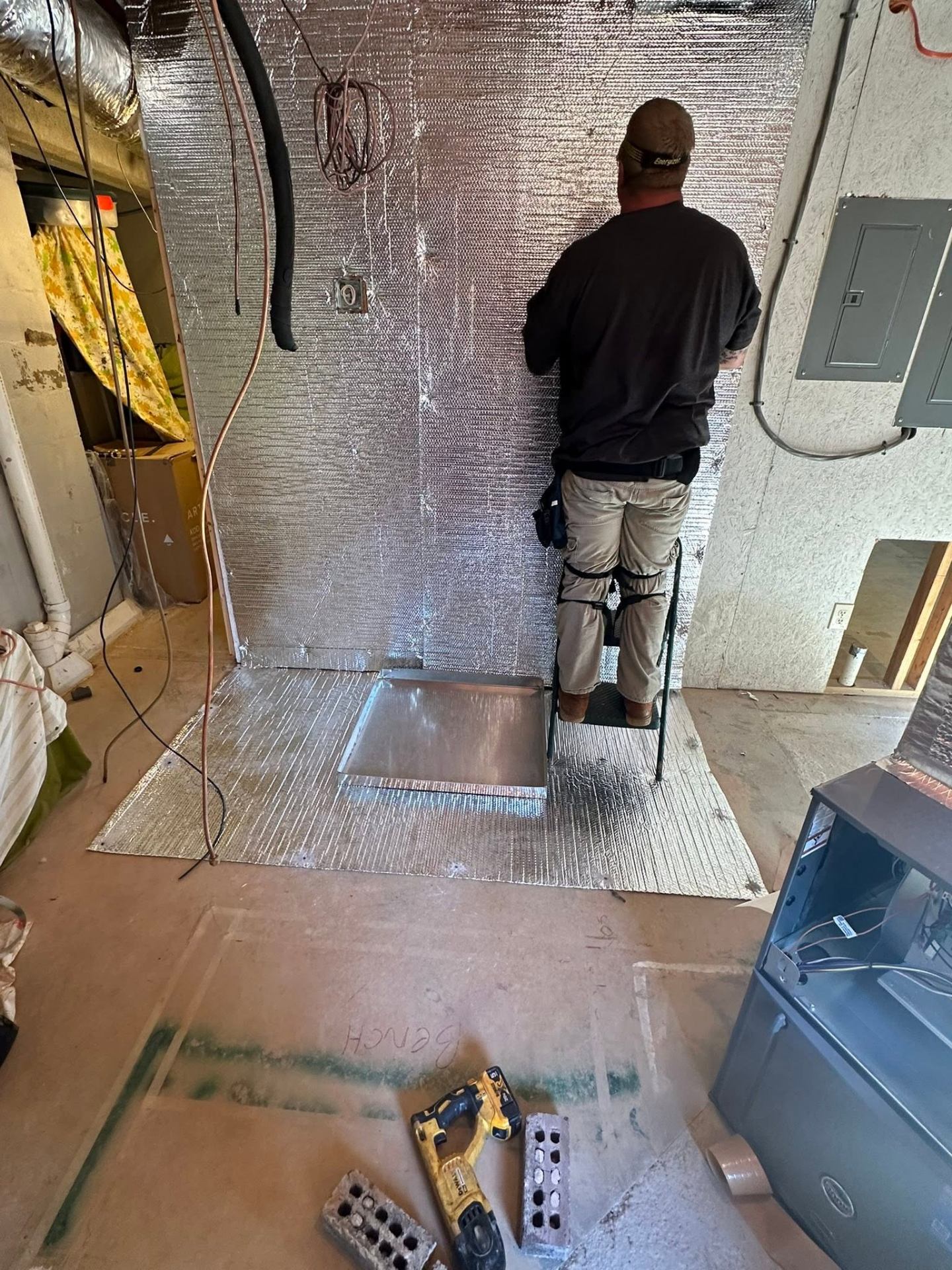 Air handler & ductwork