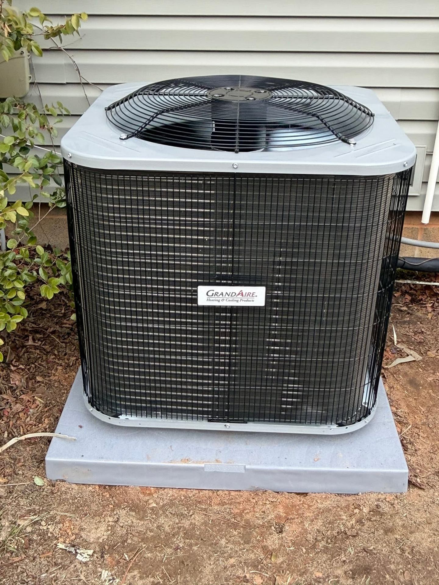GrandAire condenser install