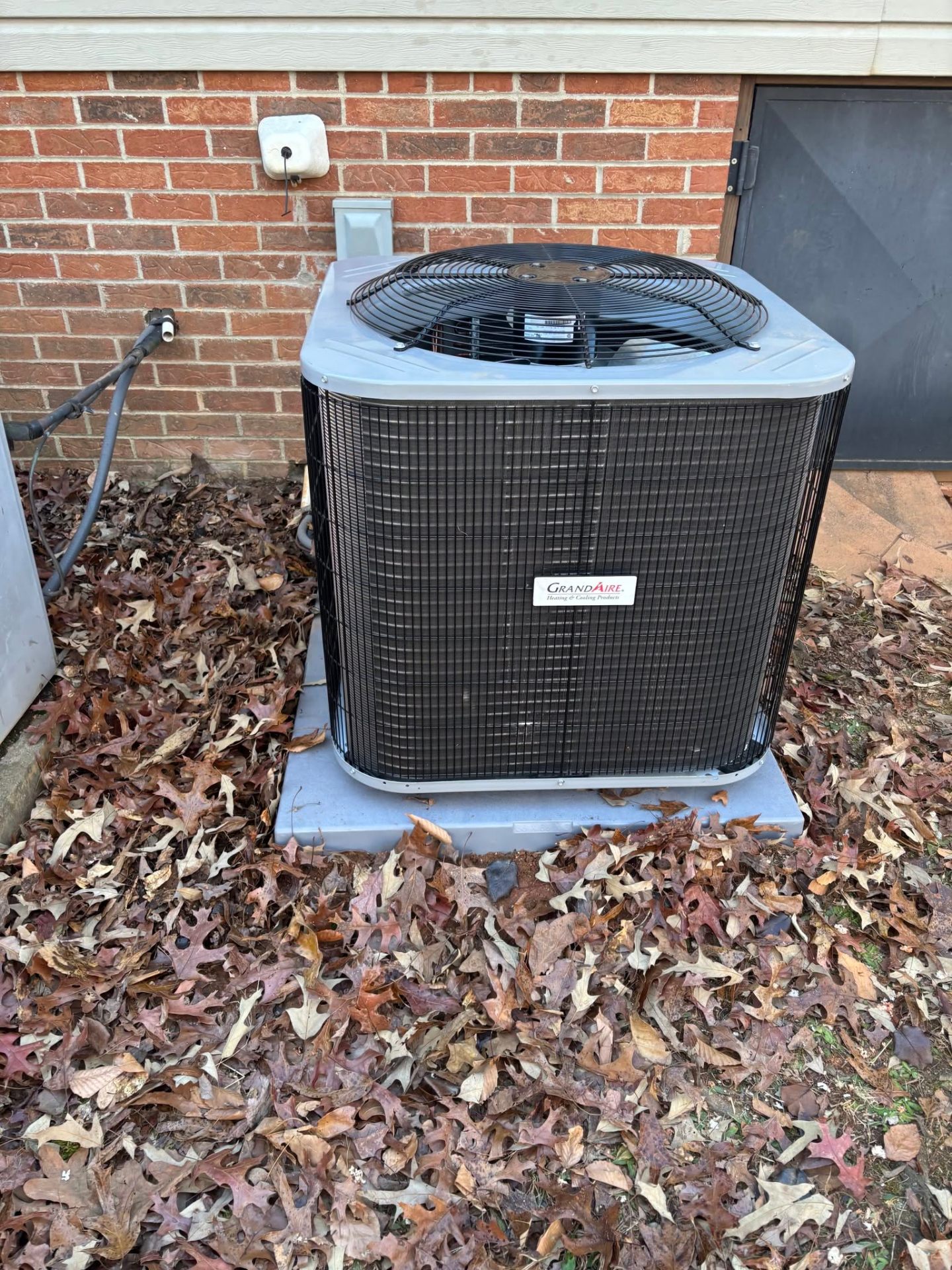 GrandAire condenser install