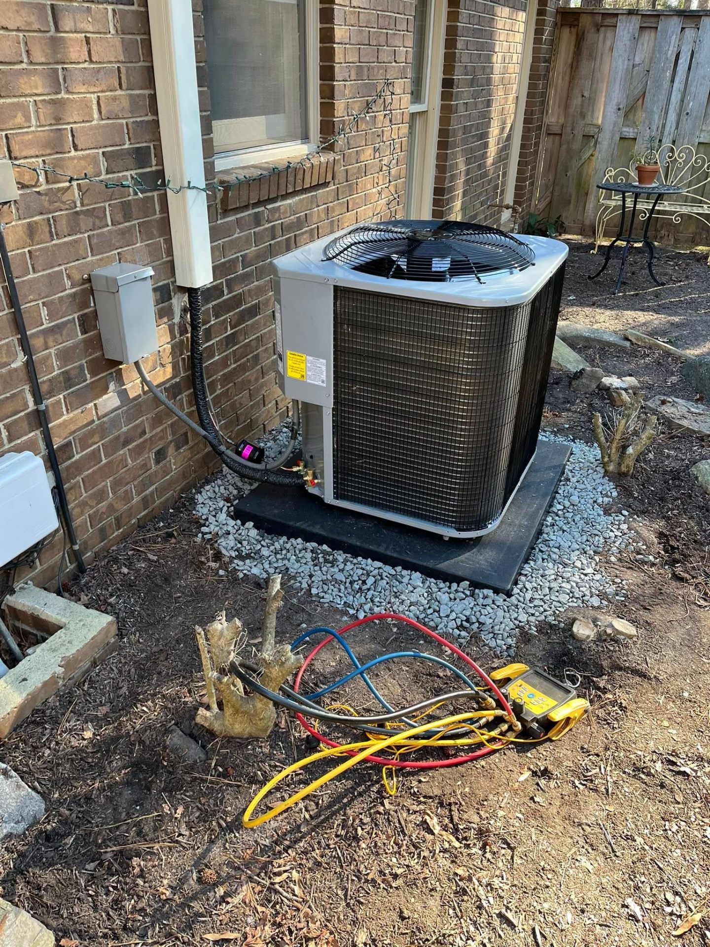 Condenser replacement